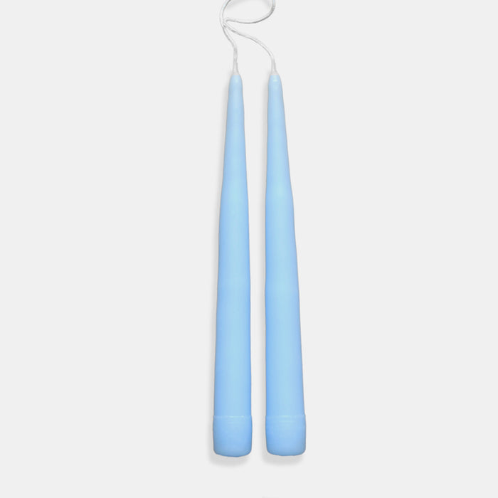 Ice Blue Taper Candles