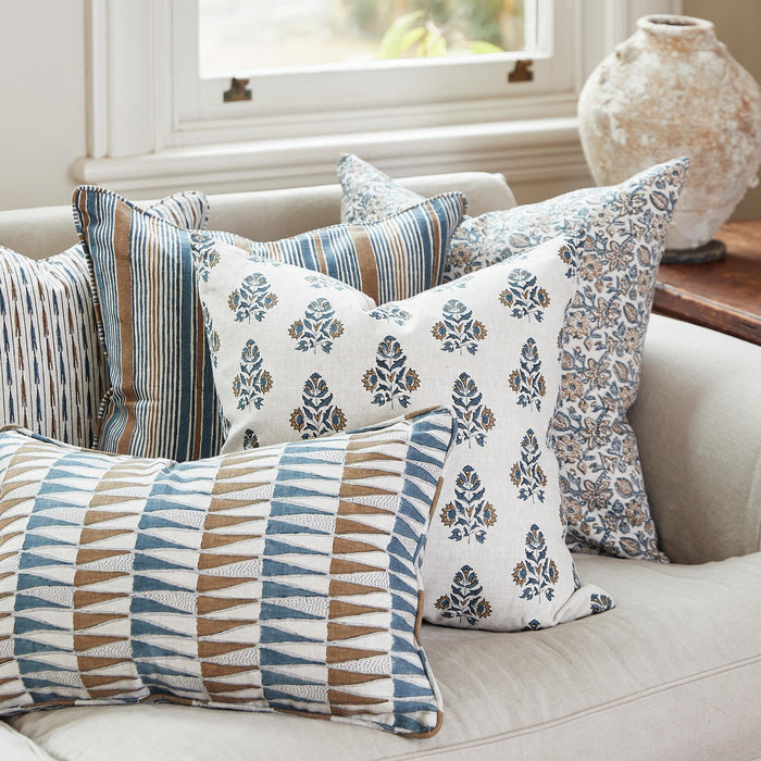 Izapa Walnut Square Pillow