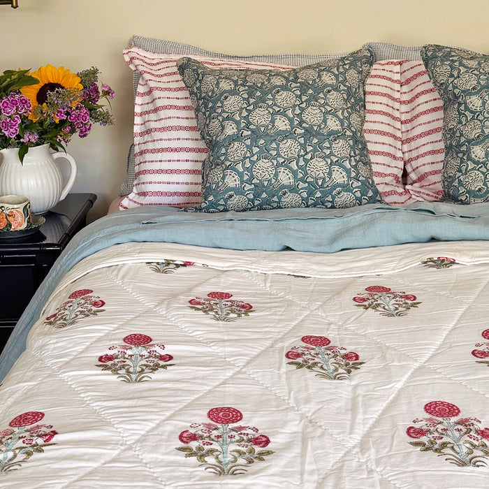 Iznik Mineral Square Pillow