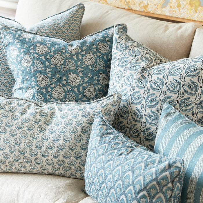 Iznik Mineral Square Pillow