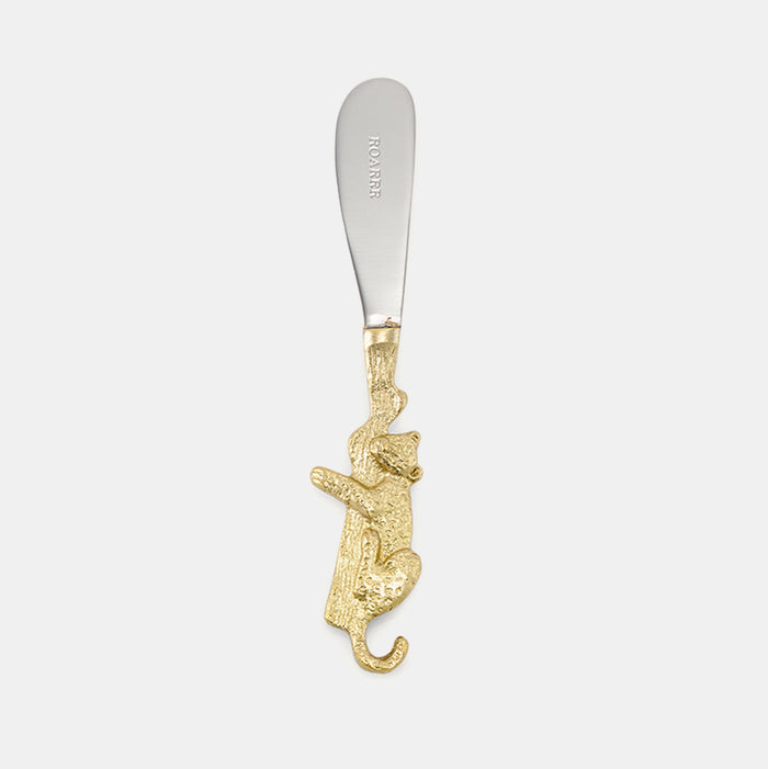 Jenna Leopard Butter Knife