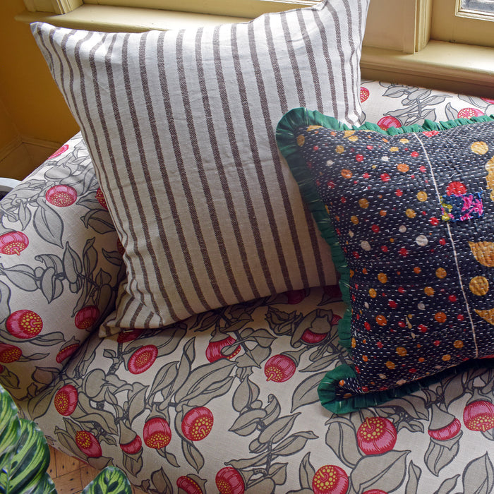 Kythira Cocoa Square Pillow