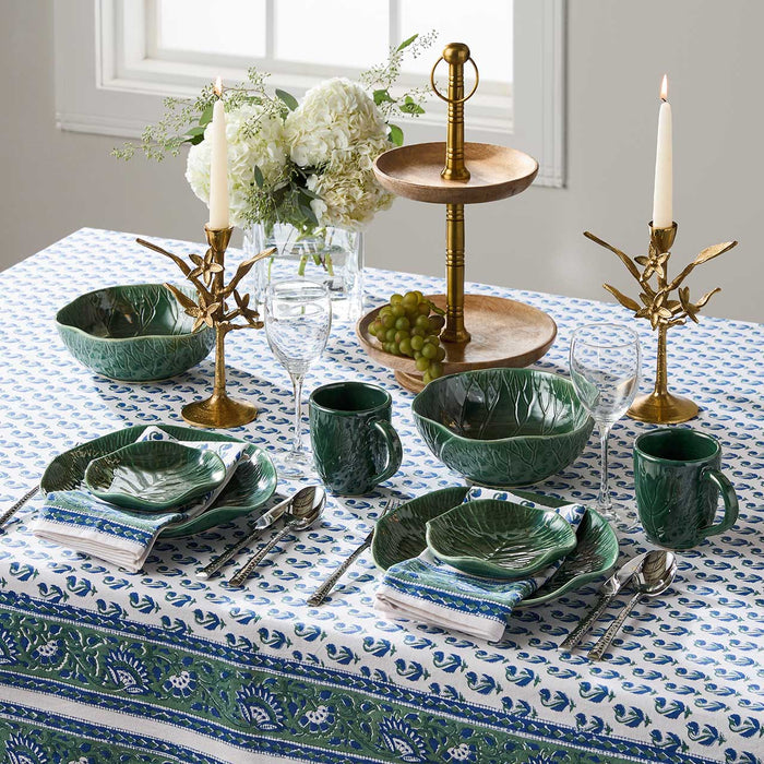 Lotus Leaf Ceramic Plates