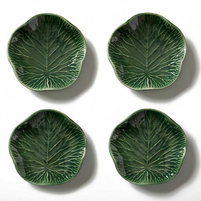 Lotus Leaf Ceramic Plates
