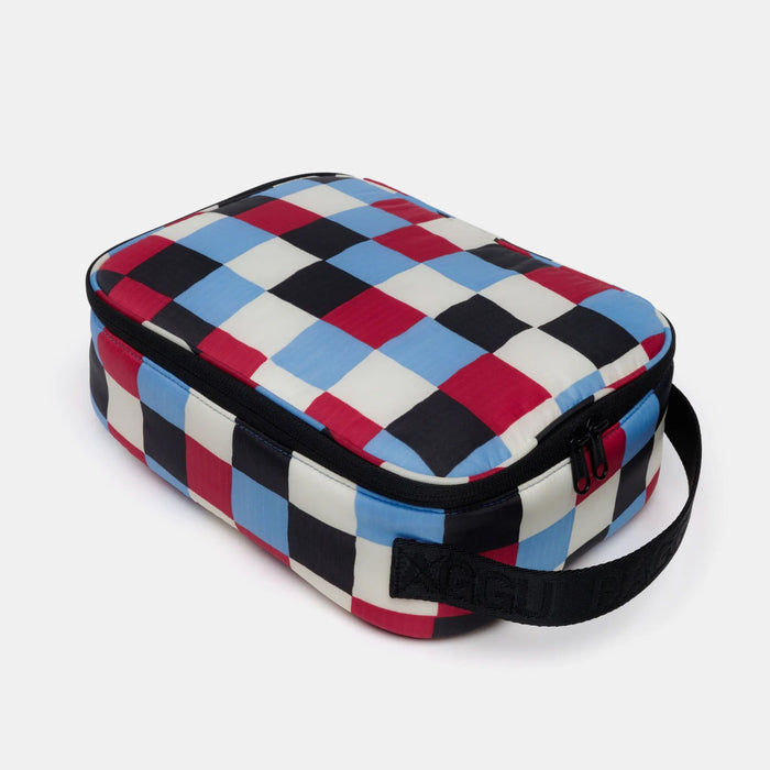 Lunch Box in Painted Check