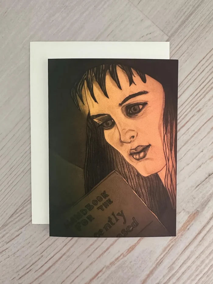 Lydia Handbook GREETiNG CARD