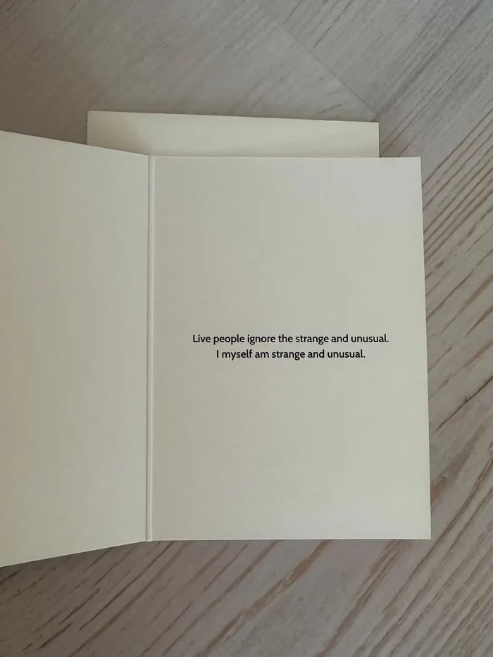 Lydia Handbook GREETiNG CARD