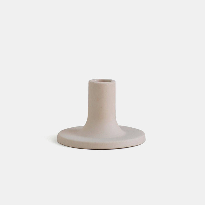 Matte Taper Holder in Sand