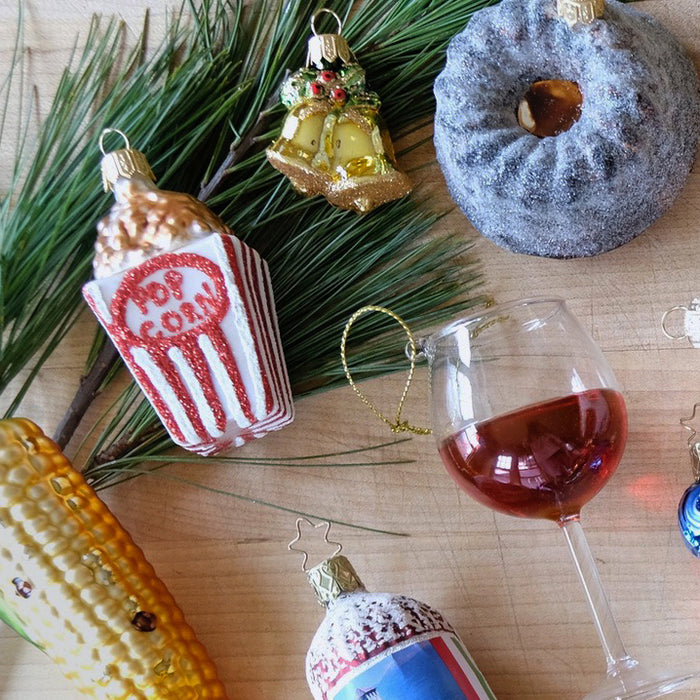 Mini Popcorn Ornament