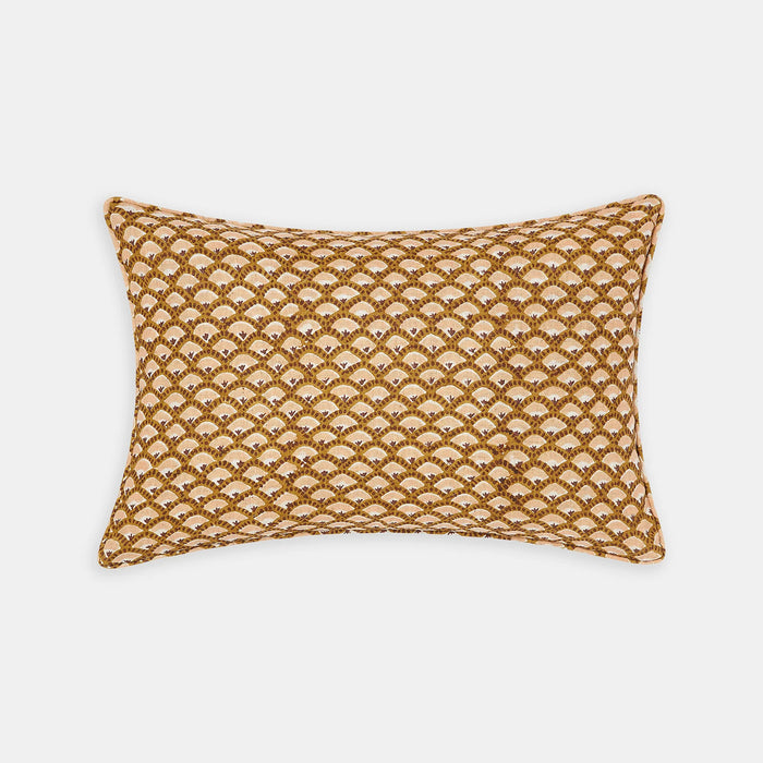 Naples Saffron Lumbar Pillow