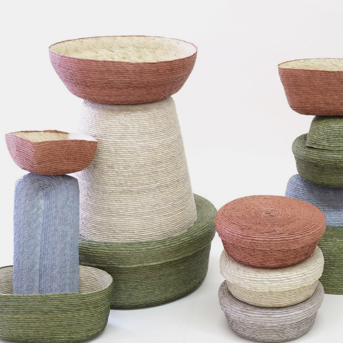 Nido Basket in Aceituna Green