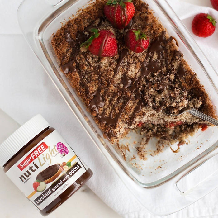 Nutilight Hazelnut Spread with Cocoa. Coconut Oil