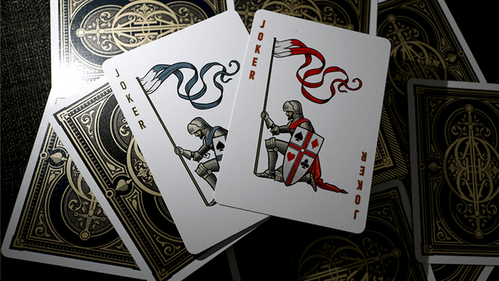 PlayingCardDecks.com-Oath Standard Navy Blue Playing Cards