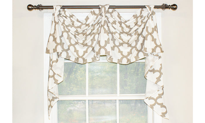 Ogee Victory Swag Valance