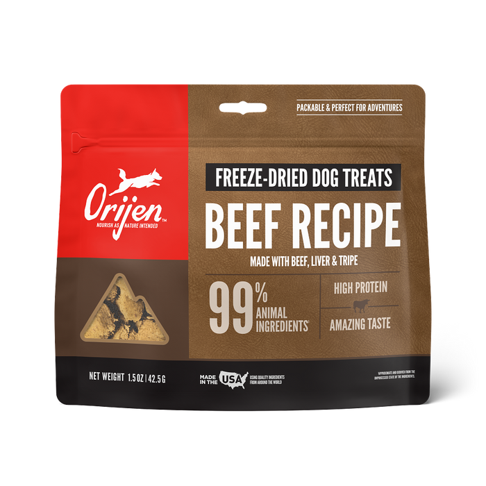 Orijen Ranch Raised Beef Freeze Dried Dog Treats