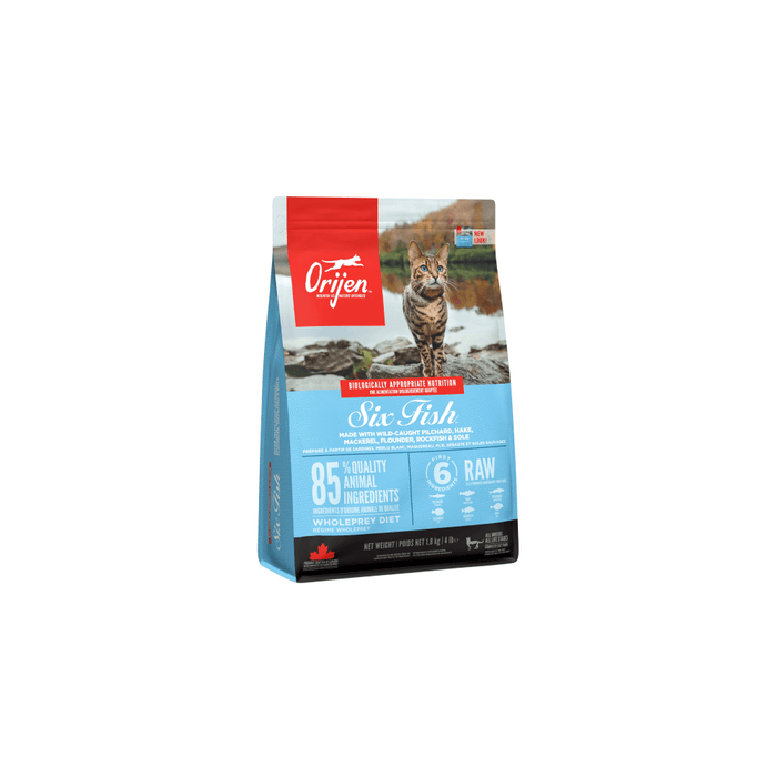 Orijen Six Fish Dry Cat Food 1.8kg