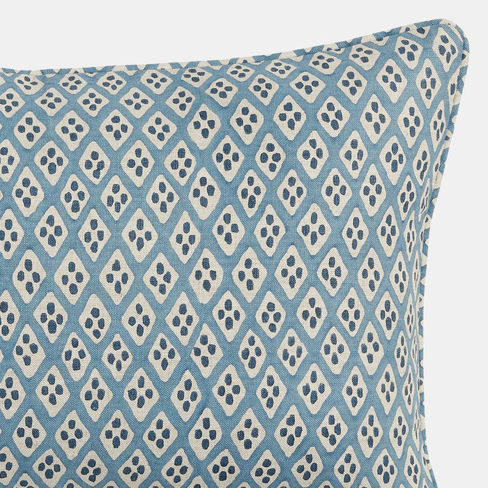 Orvietto Azure Lumbar Pillow