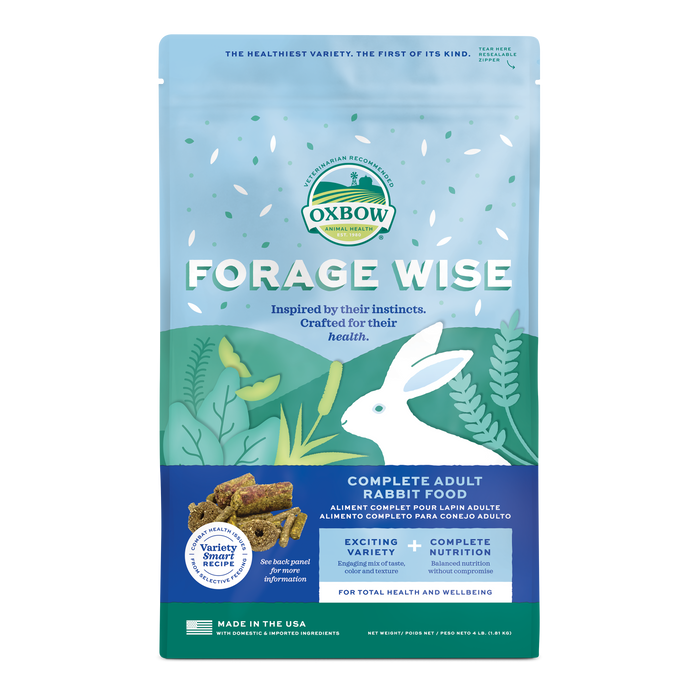 Oxbow Animal Health Forage Wise Adult Rabbit Food