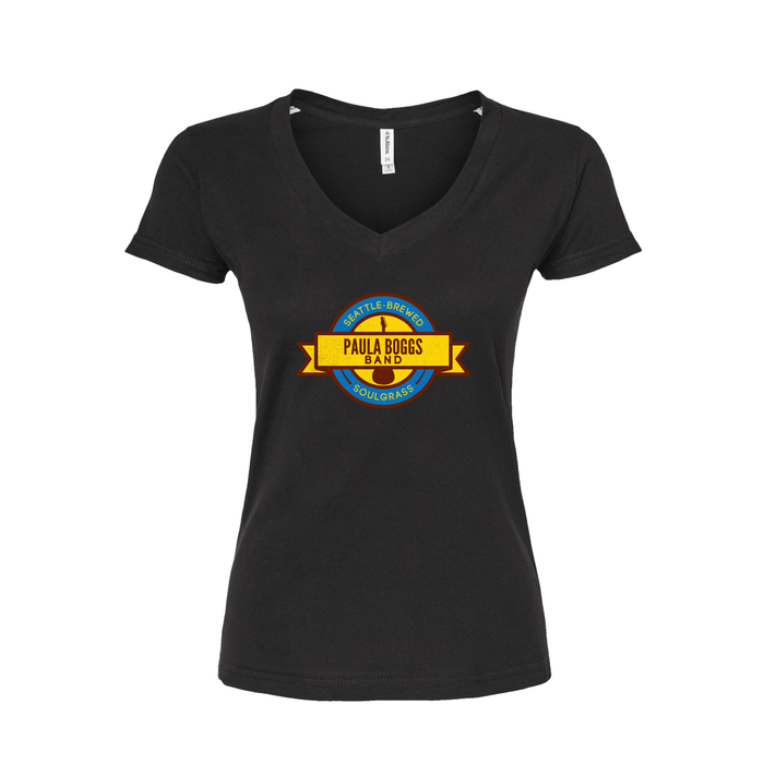 Paula Boggs Band - Sumatra Ladies V-neck Tee