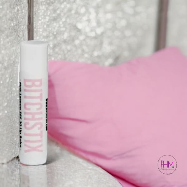 Bitchstix Pink Lemon Organic Lip Balm 👄 - Beauty
