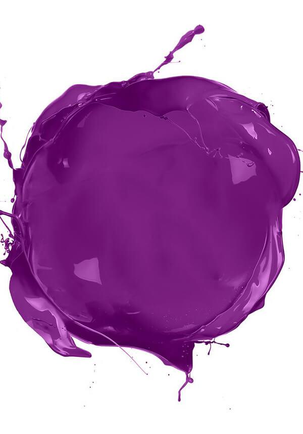 Punky Colour Purple - Close Up