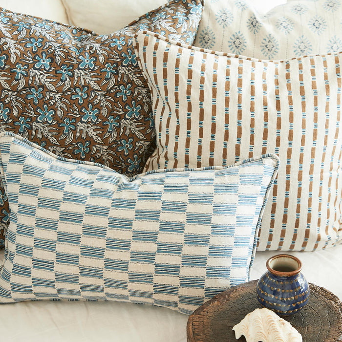 Ramses Tobacco Square Pillow