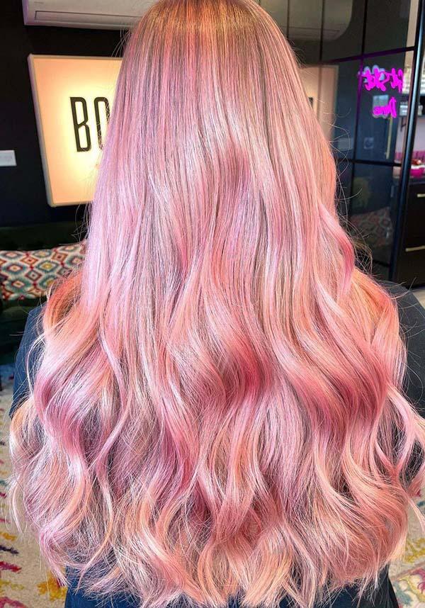 Crazy Color Rose Gold - Back View