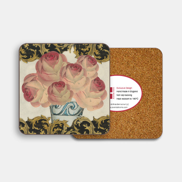 Roses and Bouquet Coaster