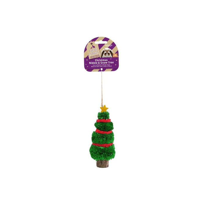 Rosewood Christmas Nibble and Gnaw Tree Christmas Small Animal Treat - Petworld