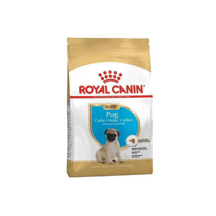Royal Canin Breed Health Nutrition Pug Puppy Dry Dog Food 1,5kg - Petworld