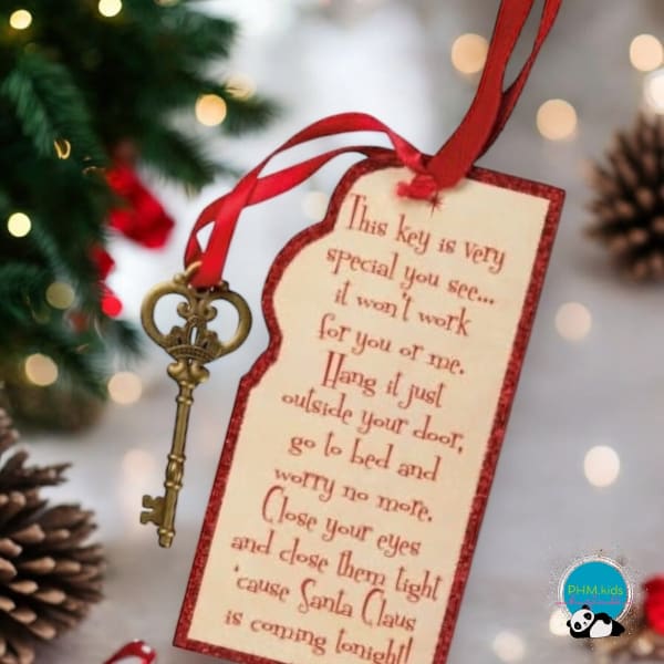 Santa’s Magic Key Christmas Ornament 🎅🏼 - Holiday