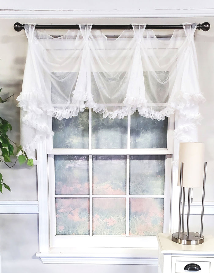 Shabby Chic Victory Swag Valance