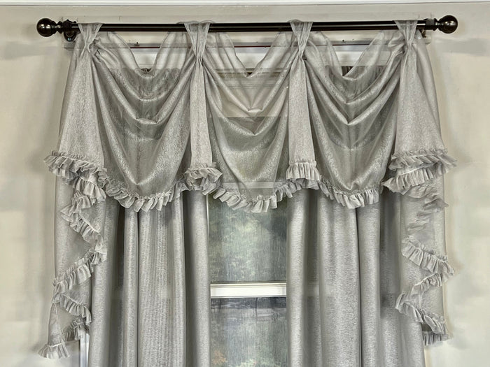 Shabby Chic Victory Swag Valance