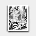 Sloths Ghost PRiNT by Solo Souls