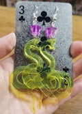 Snakes and Stars EARRINGS by Skullduggery Studio