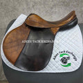 **SOLD** Courbette Lemetex Marschall Spezial All Purpose Saddle, 17" Seat, Medium Tree, Foam Panels