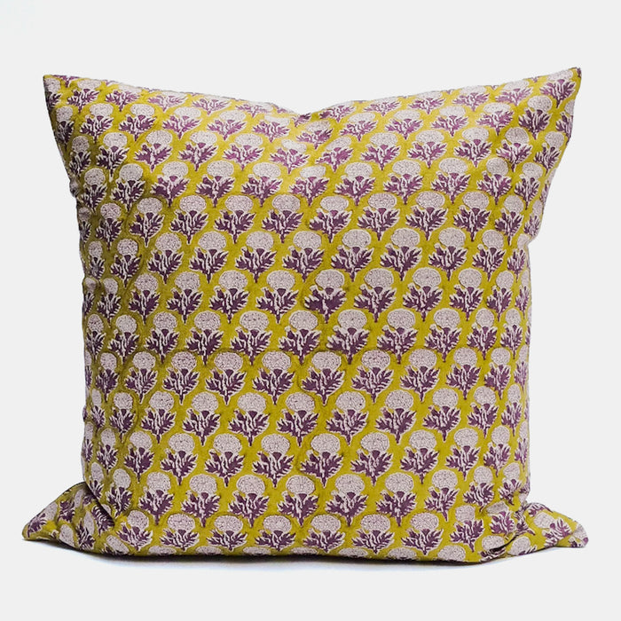 Sonya Plum Square Pillow
