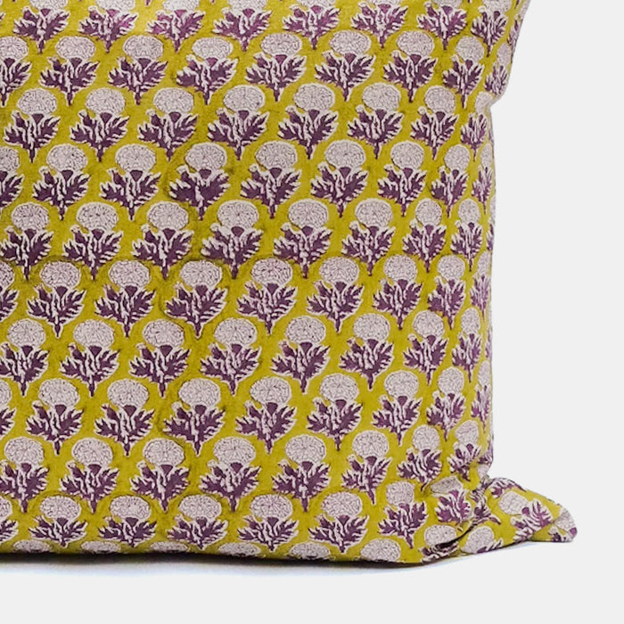 Sonya Plum Square Pillow