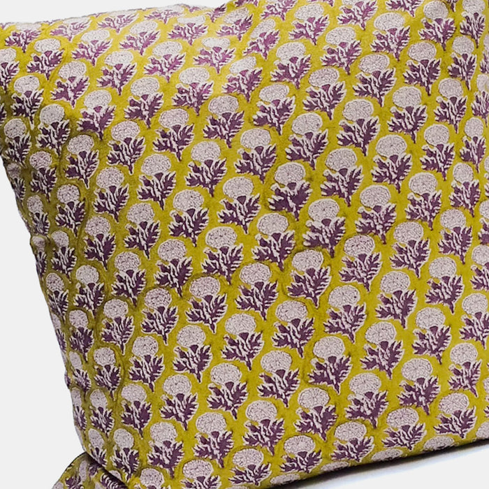 Sonya Plum Square Pillow