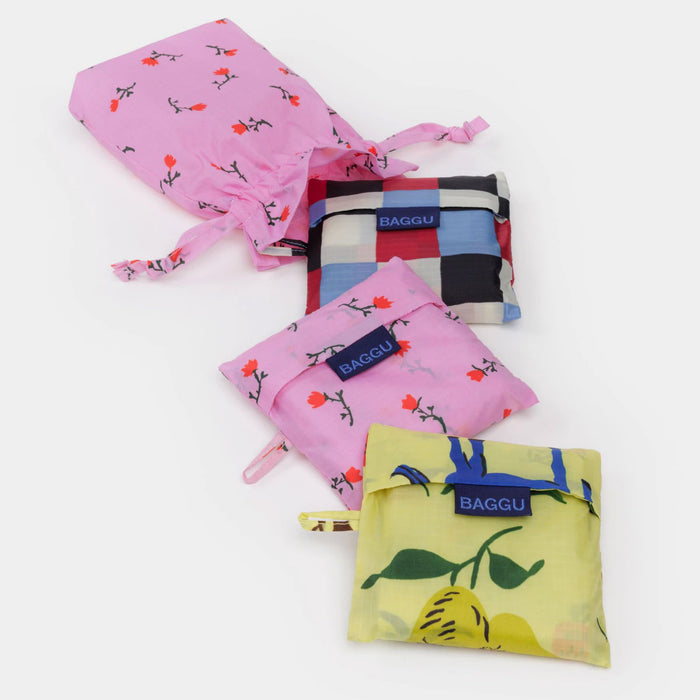 Standard Baggu in Painted Prairie: Set of 3