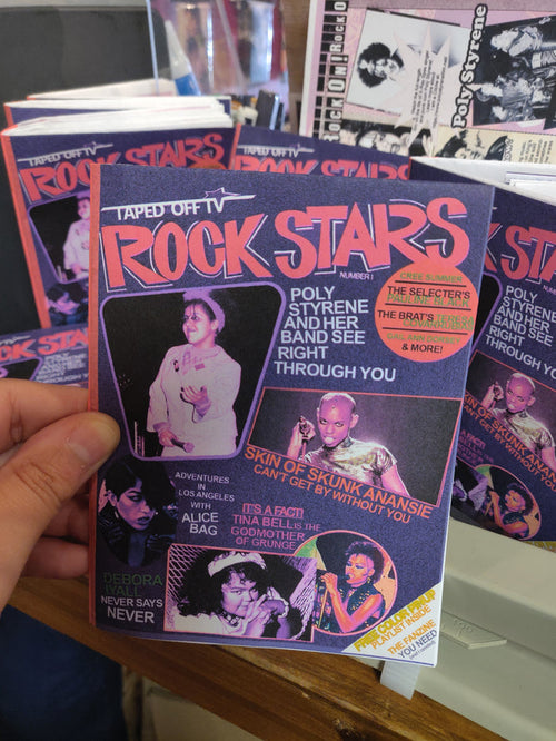 * Taped Off TV Rock Stars ZiNE : DIY Edition