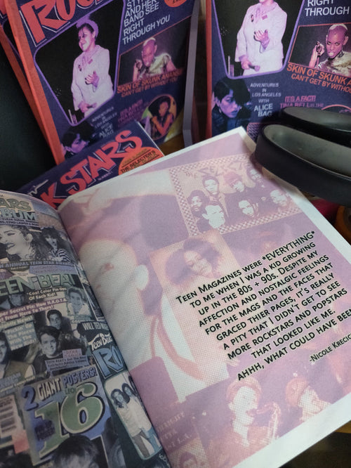 * Taped Off TV Rock Stars ZiNE : DIY Edition
