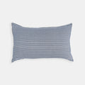 Thin Denim Stripe Lumbar Pillow