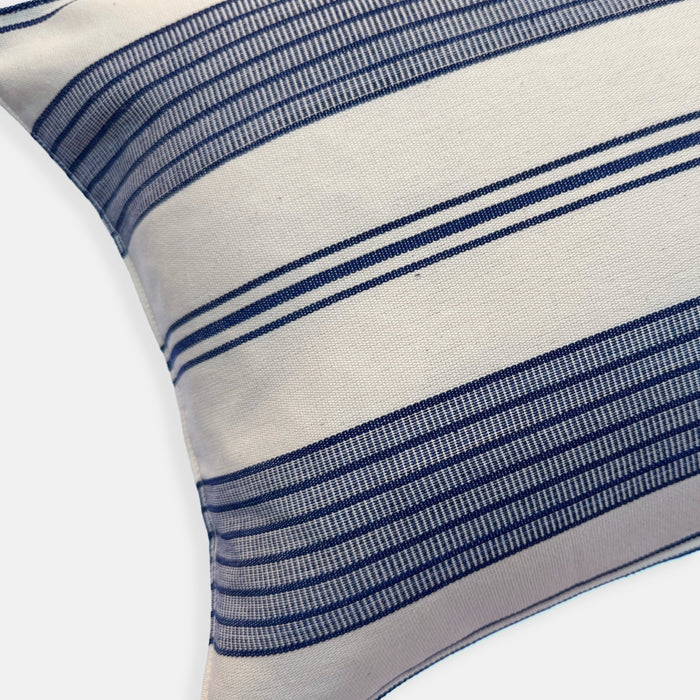 Tick Mark Stripe Lumbar Pillow