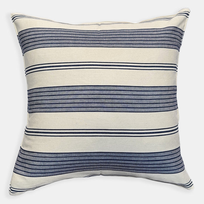 Tick Mark Stripe Square Pillow