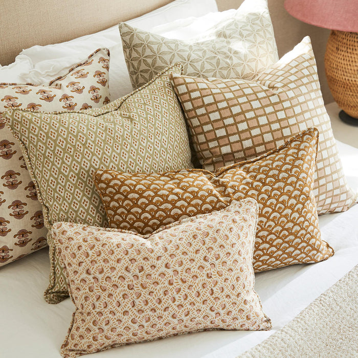 Tindari Shell Square Pillow