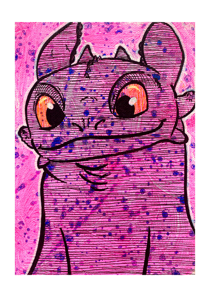 Toothless Dragon PRINT