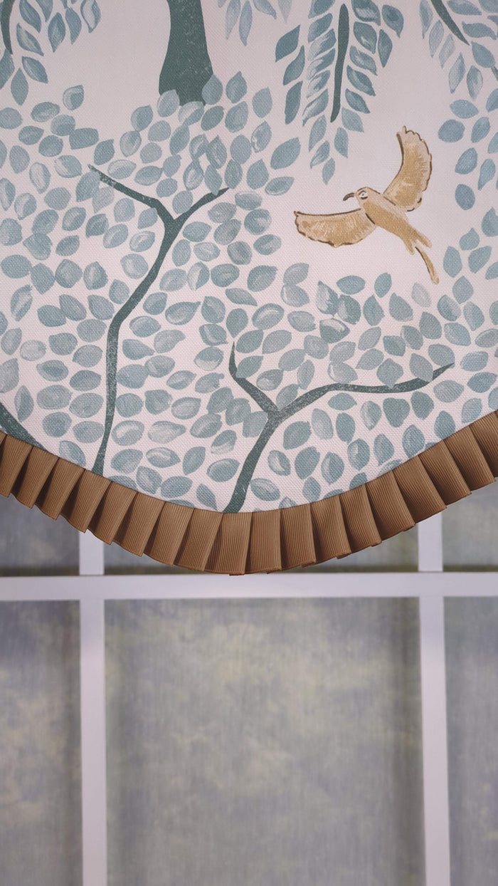 Tree Bird Provance Valance