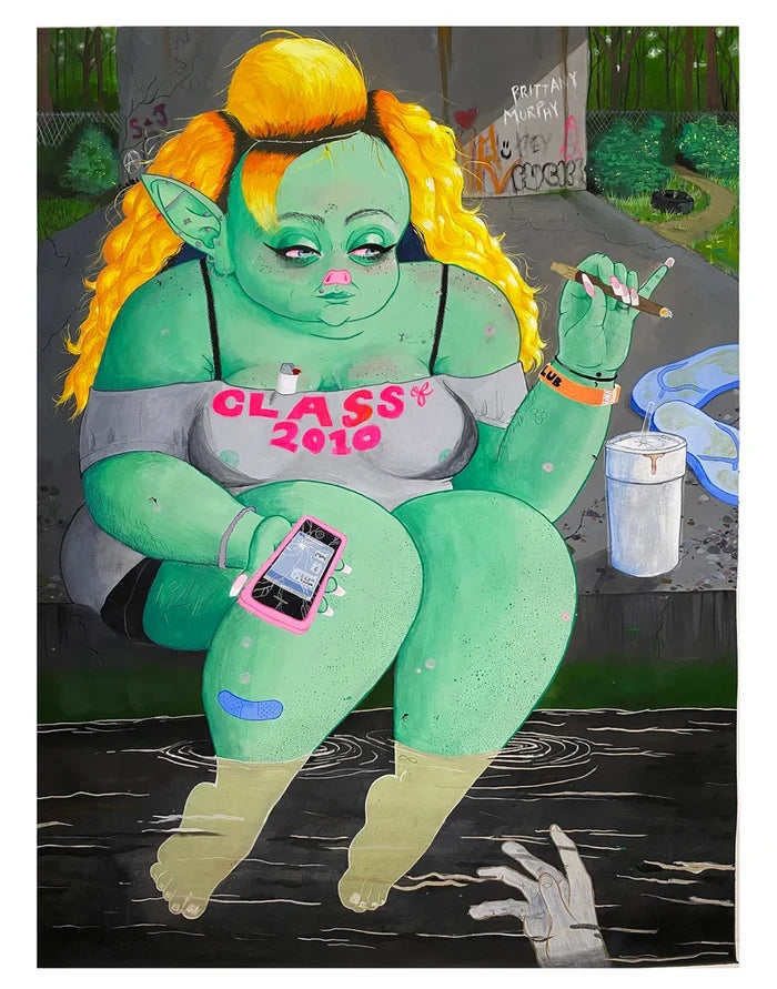 Venus of the Creek PRINT by Sam Sankey