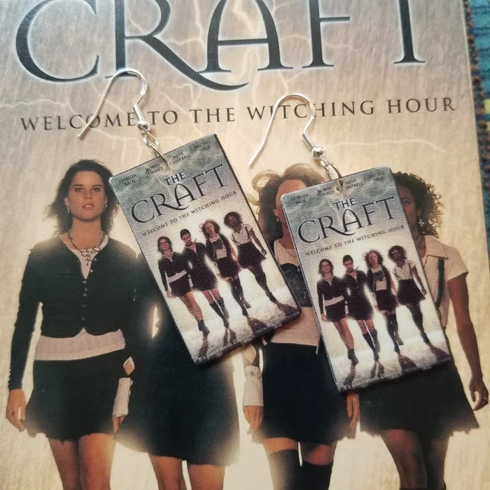 Weirdos VHS Cover EARRINGS